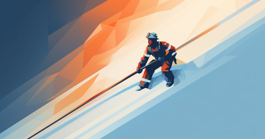 image of a fire fighter: X, UX and the Fireman’s Pole to Cognitive Search