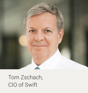 Tom Zschach CIO of Swift 