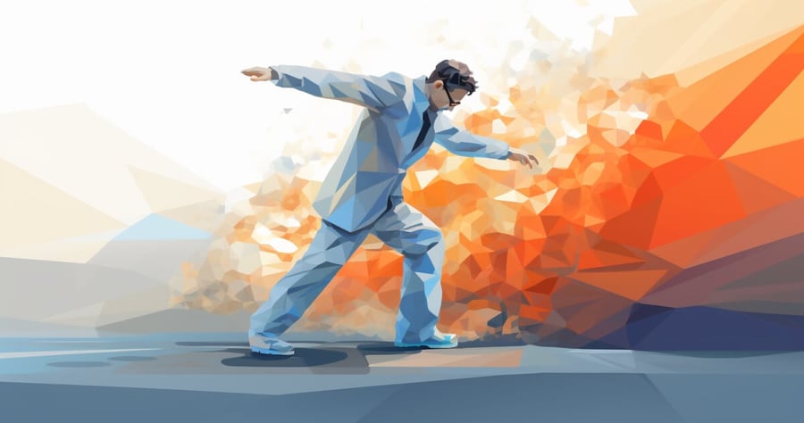 Image of a person dancing: Cognitive Trend Detection