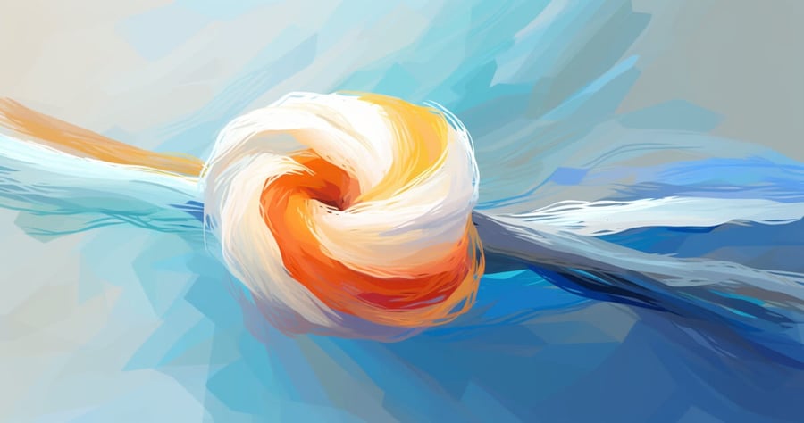 Image of a knot: Continuous Learning – The Thread of Success