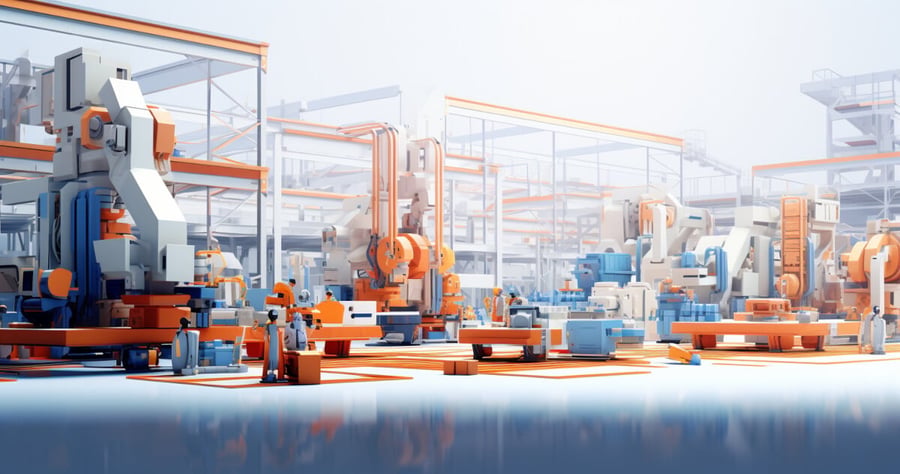 Image of the interior of a manufacturing facility