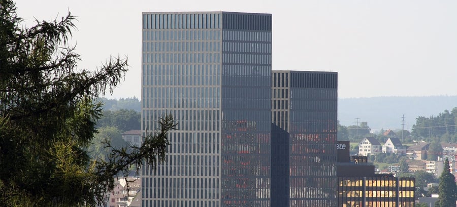 Image of financial buildings