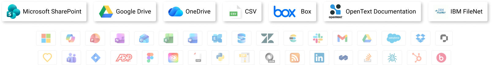 Taxonomy-connectors