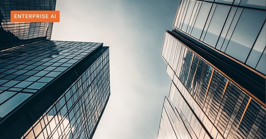 Header image for a blog summarizing Takeaways from Gartner’s Market Guide for Generative AI Platforms in Banking and Investment Services 