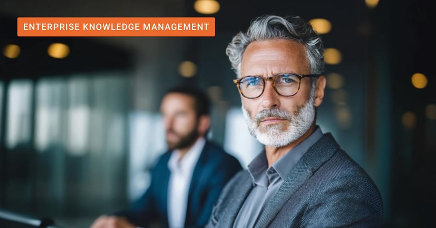 A retiring subject matter expert concerned that his tacit knowledge will disappear when he leaves the organization. 