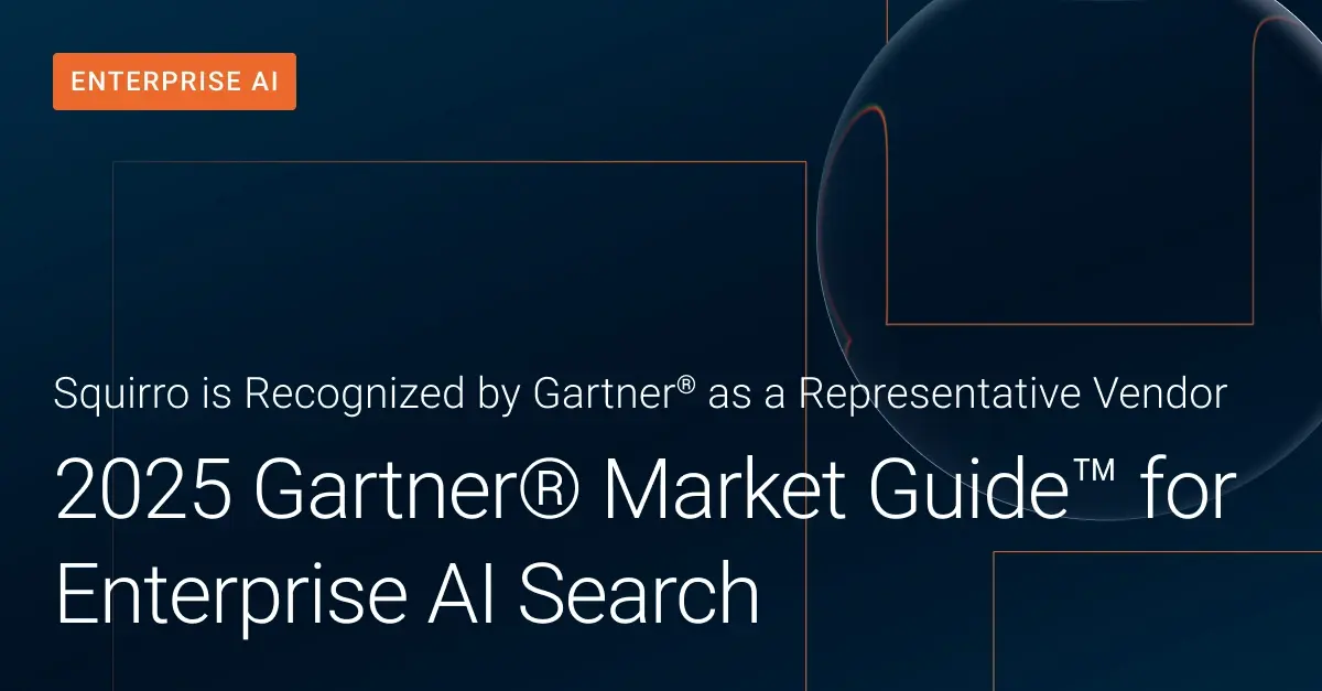 Gartner Recognizes Squirro | Enterprise AI Search 