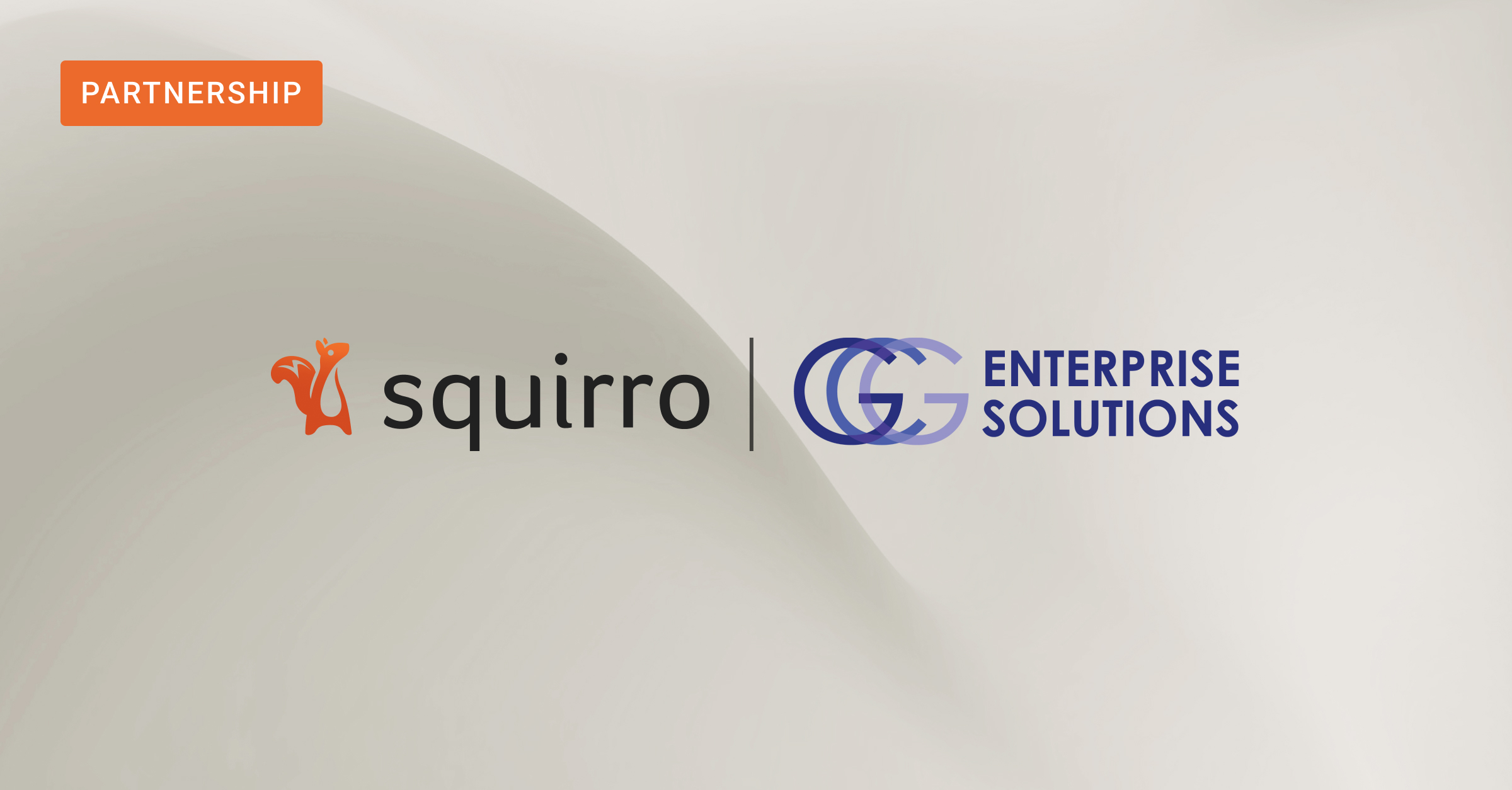 Squirro & GCG Enterprise Solutions Partnership Logos