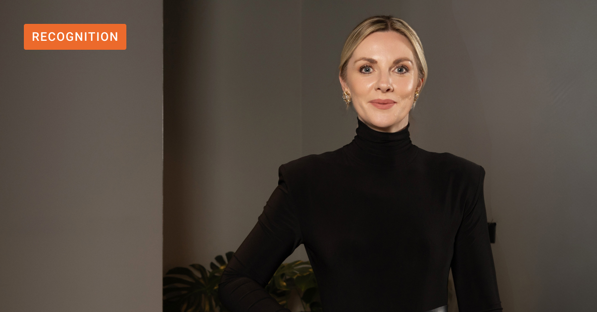 Portrait of Lauren Hawker Zafer, Silver Stevie Award winner in the 2025 Stevie Awards for her podcast Redefining AI.